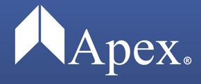 Apex capital logo blue