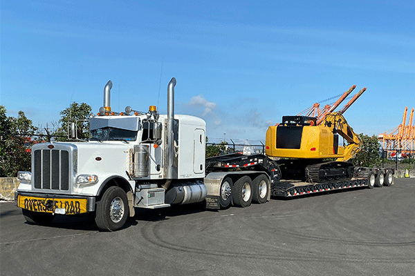 RGN heavy haul trailer