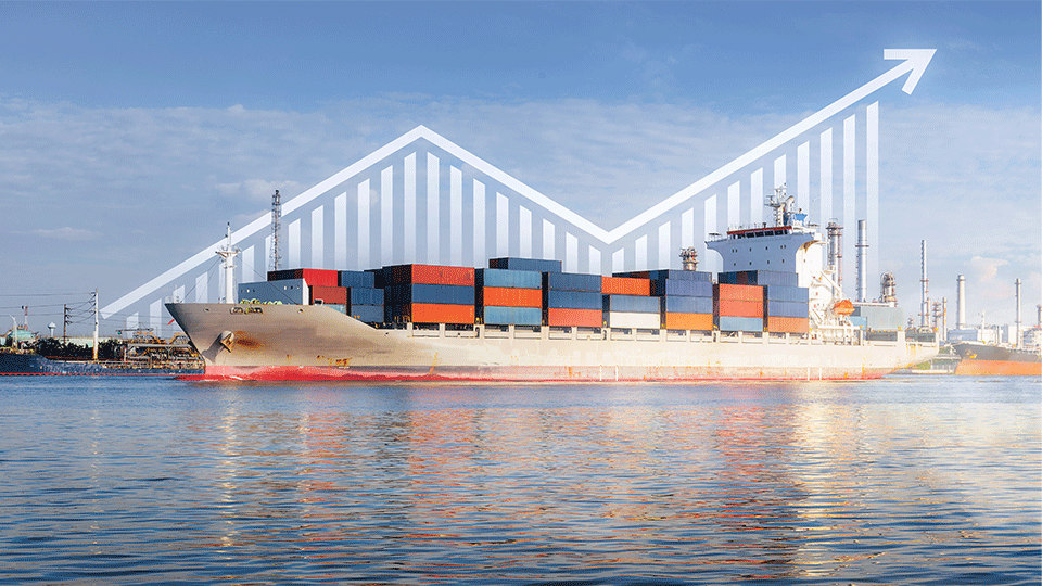 Cargo-Vessel-Docked-at-Port