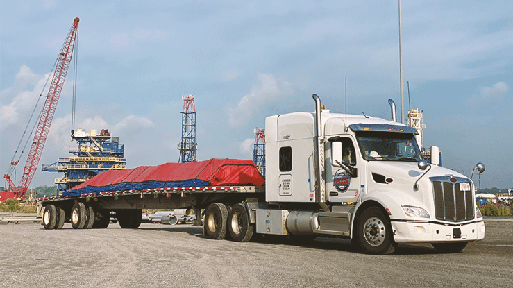 Spread Axle Flatbed