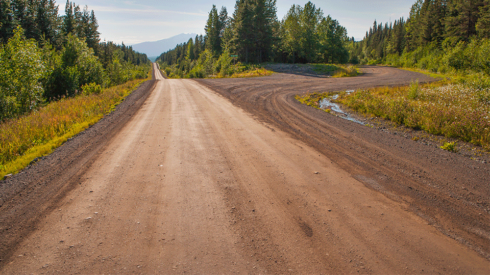 Dirt-road
