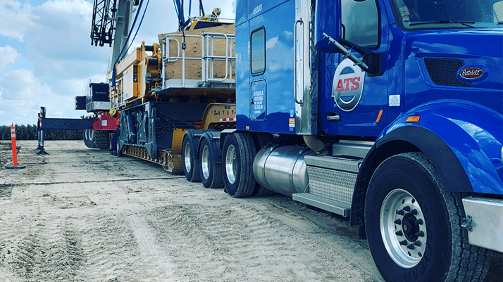 Heavy-haul-trailer-crane-loading