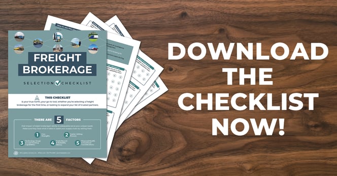 Brokerage Selection Checklist Social Graphic2