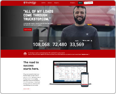 truckstop.com website