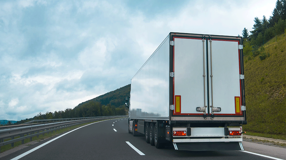 Less Than Truckload Shipment In Transit