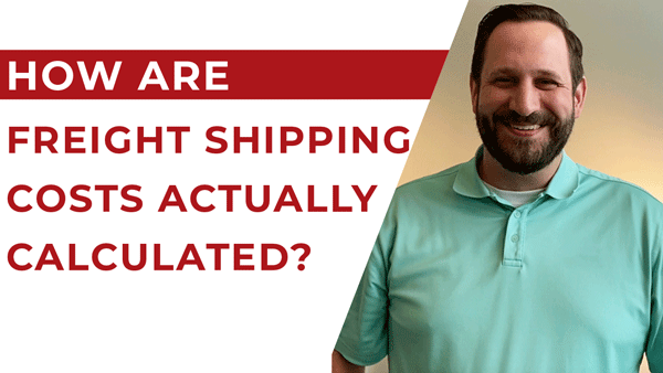 How are freight shipping costs calculated