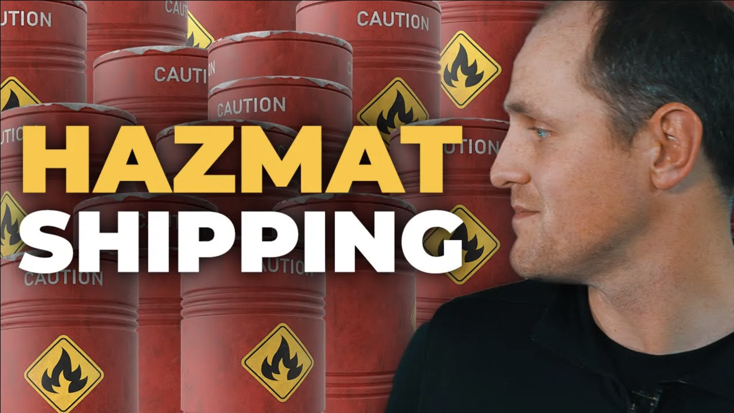 Hazmat freight shipping video thumbnail