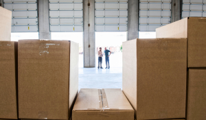 Inventory review in a warehouse