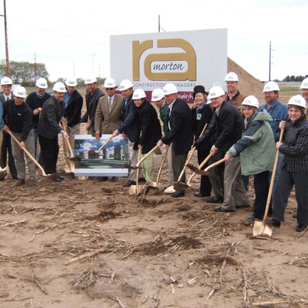 ATS team breaking ground on new corporate office