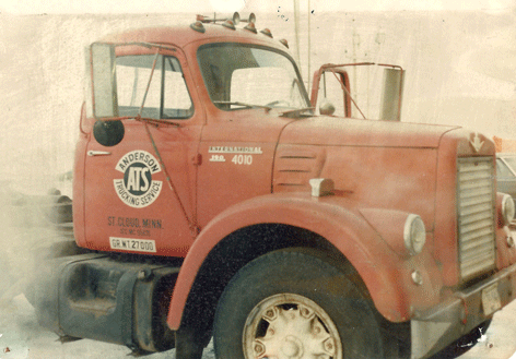 Historic ATS truck from 1950s